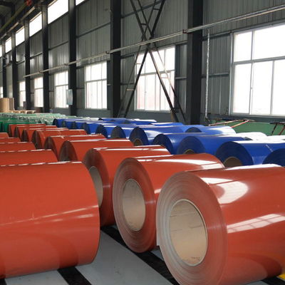 60-275 g/m2 RAL Kleurbedekte PPGI Voorgeverfde gegalvaniseerde stalen spoel Zero Spangle