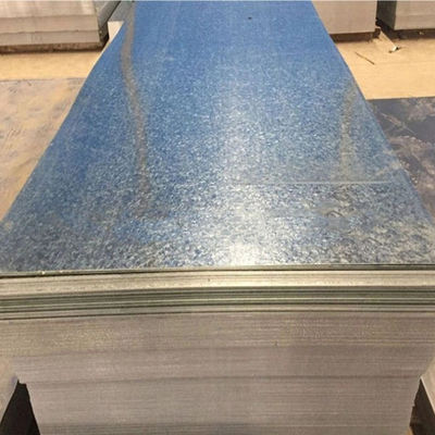 Gegalvaniseerde staalplaten Standardgroottes Warmgewalst Zinkbedekt 40-600 g/m2