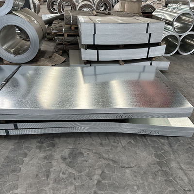 Standaard met zink beklede staalplaten 0,12-4,0 mm voor verschillende toepassingen