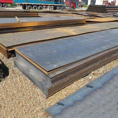 A36 Q235 S235JR HR Warmgewalste koolstofstaalplaat 4 mm 6 mm 8 mm 10 mm