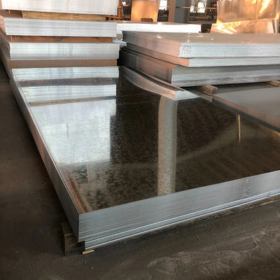 Normale Spangle koudgewalste 26 gauge gegalvaniseerde staalplaat met 40-600 g/m2 zinkcoating