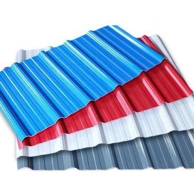 PPGI / PPGL gegolfde dakplaten gegalvaniseerde ijzeren staalplaten leverancier voor de bouw