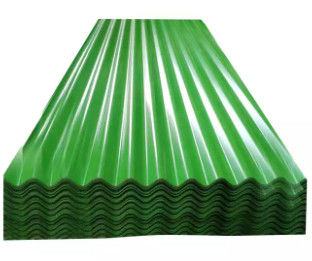 0.45mm 0,6Mm dik gecoat met zink voorgeverfde stalen dakplaat golvende metalen dakplaat