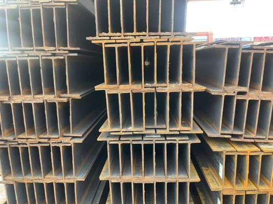 Astm A992 Breed flens ijzeren staalkanaal W 8*15 H balk Nieuwe H-balk Warmgewalst zacht staal H-balk